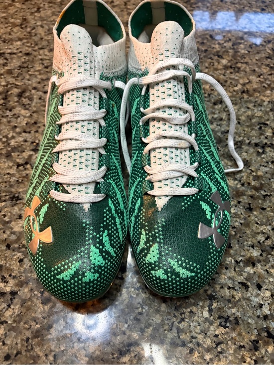 Under Armour Spotlight Lux MC Football cleats Green Mens size 9 new w/o tags main image 8
